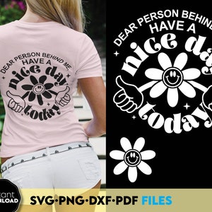cara persona dietro di me citazione positiva png svg, citazione ispiratrice per maglietta o design felpa con cappuccio Svg Png