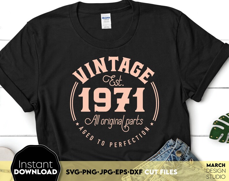 Download Png Jpg Vintage 1970 Shirt 50th Birthday Svg 50th Birthday Gift 50th Birthday Shirt 50th Birthday Party Instant Download Design Svg Clip Art Art Collectibles Autorentreff Badcamberg De