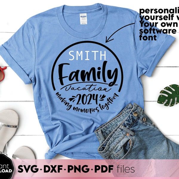 Family Vacation SVG Bundle | Family Cruise Svg | 2024 Family Vacation Svg | Matching Vacation | Family Vacation PNG | Family Trip Svg