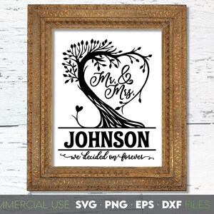 Family Tree SVG | Family Reunion SVG | Family Tree Monogram | Tree Of Life svg | Split monogram svg | Cut Files For Cricut Silhouette