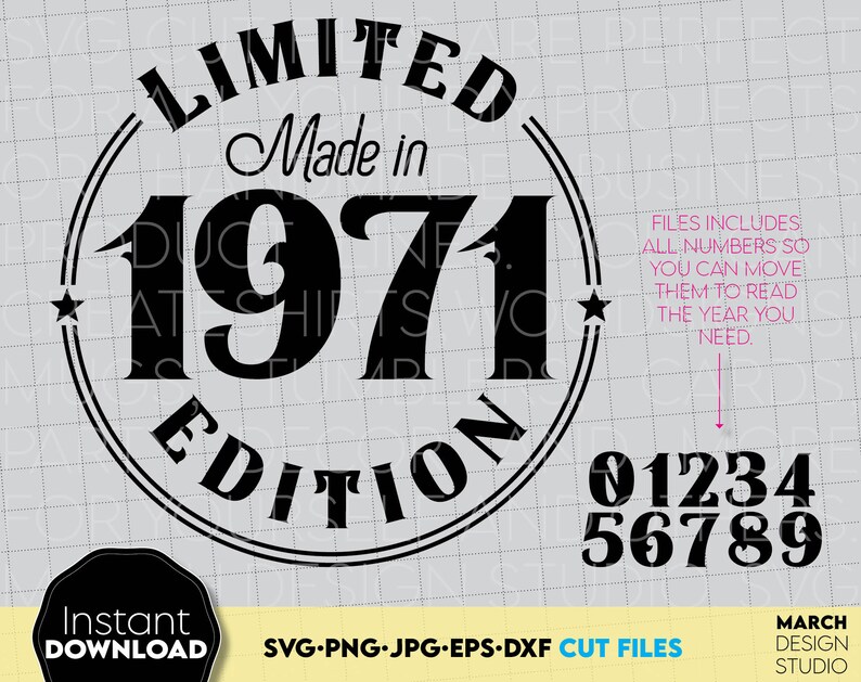 Download Png Jpg Vintage 1970 Shirt 50th Birthday Svg 50th Birthday Gift 50th Birthday Shirt 50th Birthday Party Instant Download Design Svg Clip Art Art Collectibles