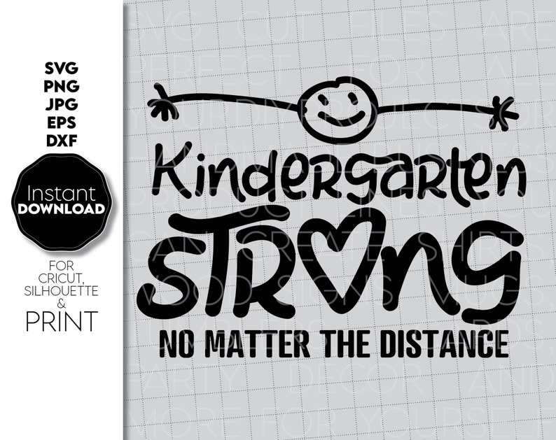 Download Kindergarten strong svg Teacher Quarantine svg Virtual Teacher | Etsy