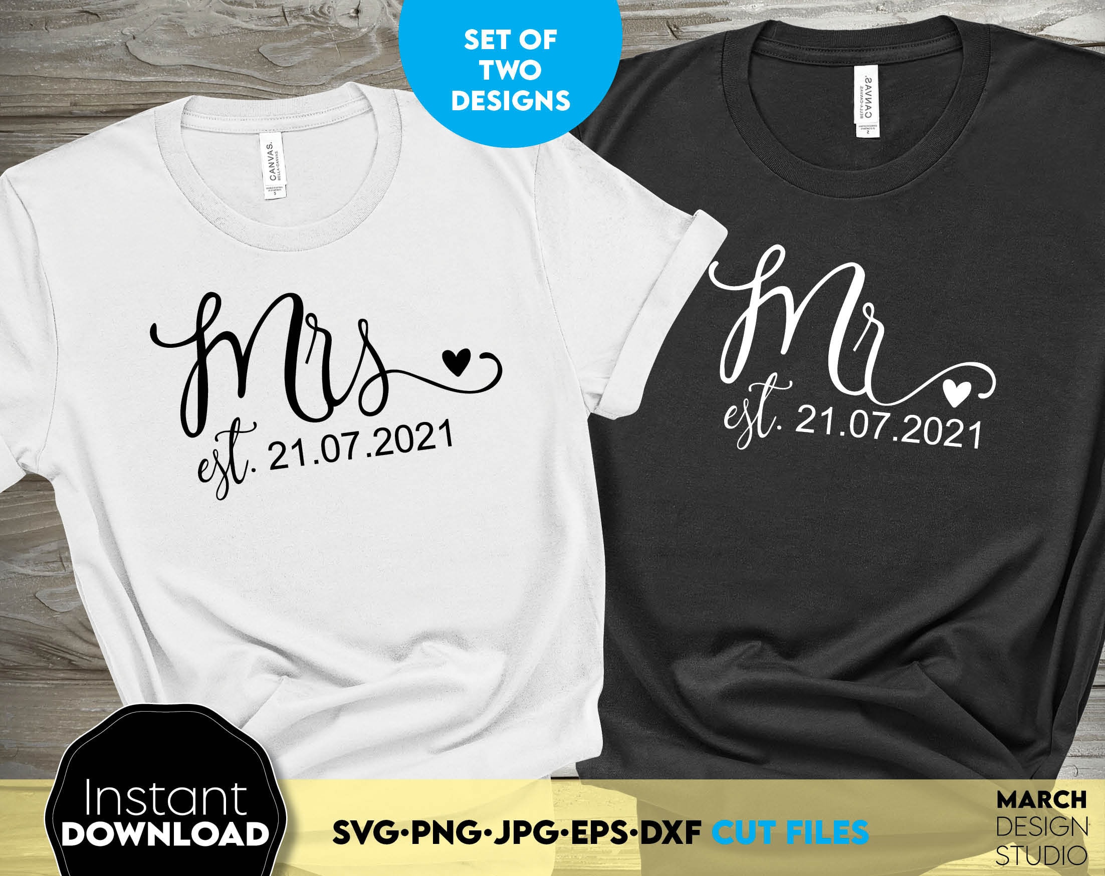 Clip Art & Image Files Mr and Mrs SVG Mr & Mrs Svg Mr Mrs Shirt svg ...