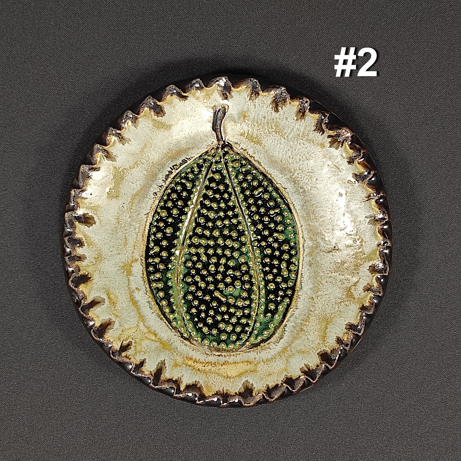 Ceramic garlic grater dish handmade cheese grater plate from Etsy