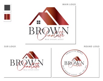 REAL ESTATE LOGO, House Logo Design, Realtor Logo, Realtor Marketing,