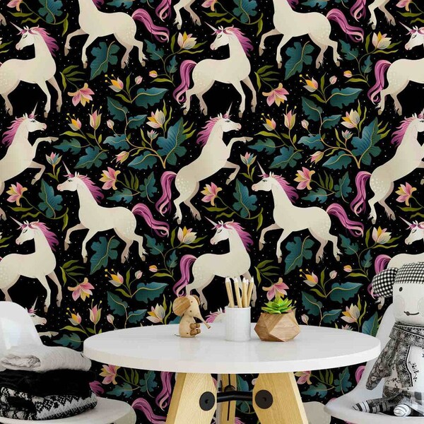 Unicorn Wallpaper Etsy
