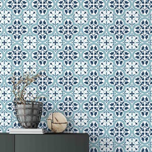 Moroccan Quatrefoil Peel and Stick Wallpaper: Arabic Decor