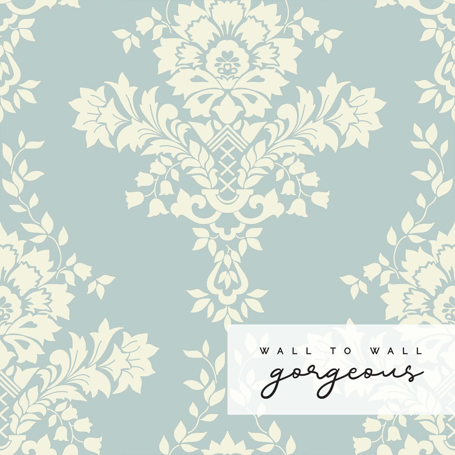 Victorian Damask Removable Wallpaper Elegant Wallpaper Etsy