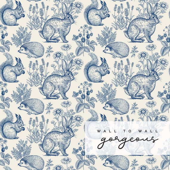 Vintage Rabbit Wallpaper