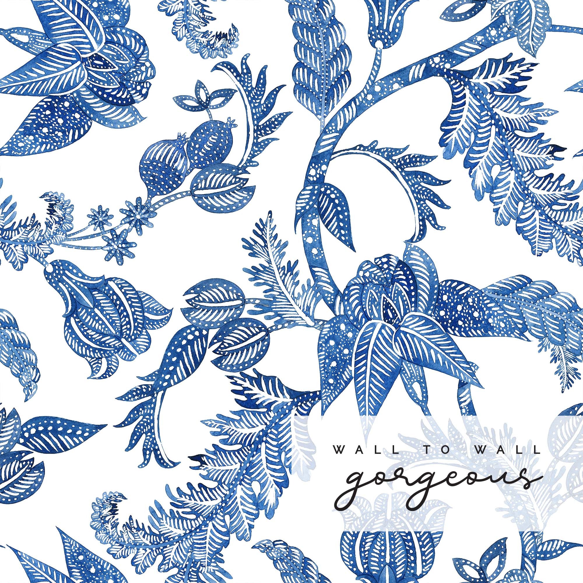 Bali Wallpaper Batik Wallpaper Indonesian Wallpaper | Etsy