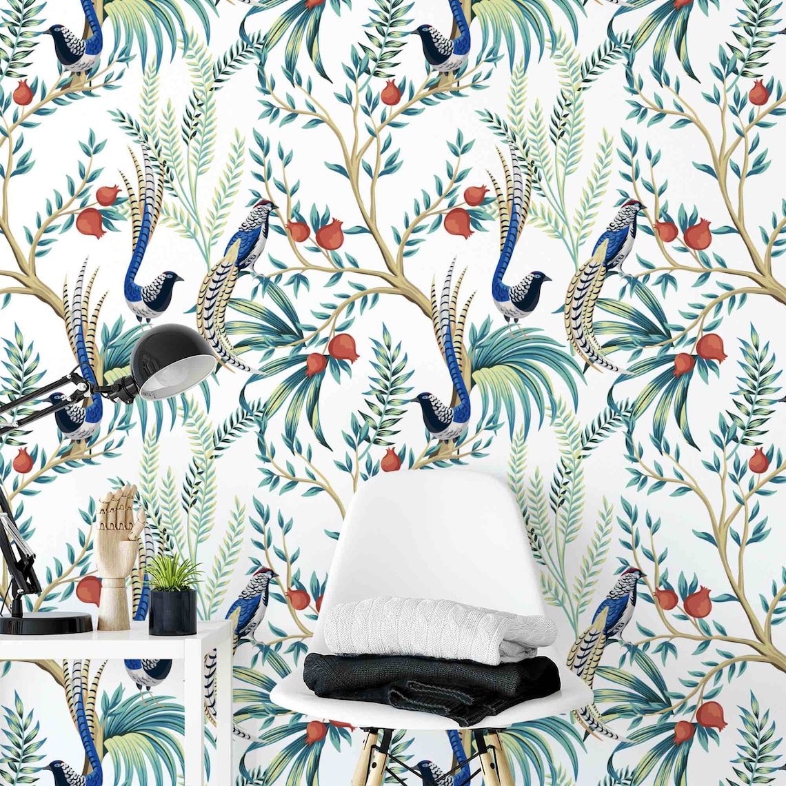 Chinoiserie Wallpaper