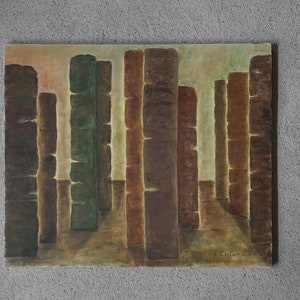 J. Eklund, Oil on Canvas, 1952