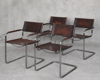 Chaises Bauhaus MG5 par Matteo Grassi, 1960s, Set de 4