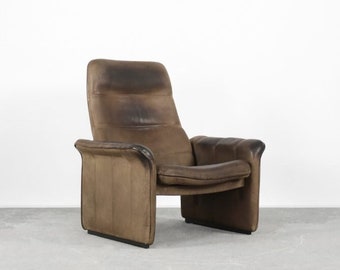 Vintage Adjustable Buffalo Leather DS-50 Lounge Chair from de Sede, 1970s