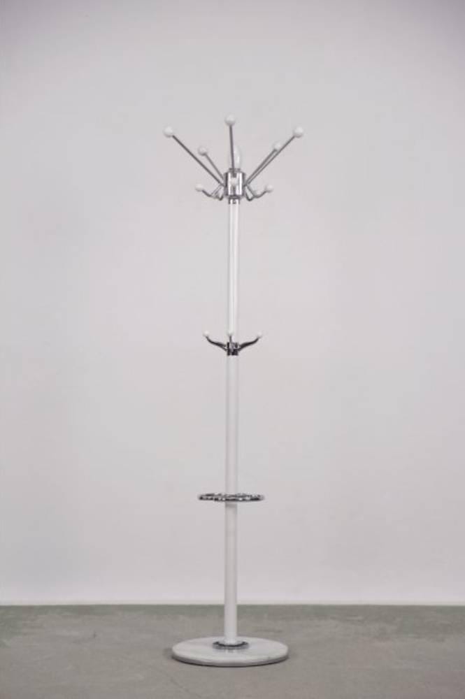 ヴィンテージ ミッドセンチュリー モダン ホワイト フロア コート