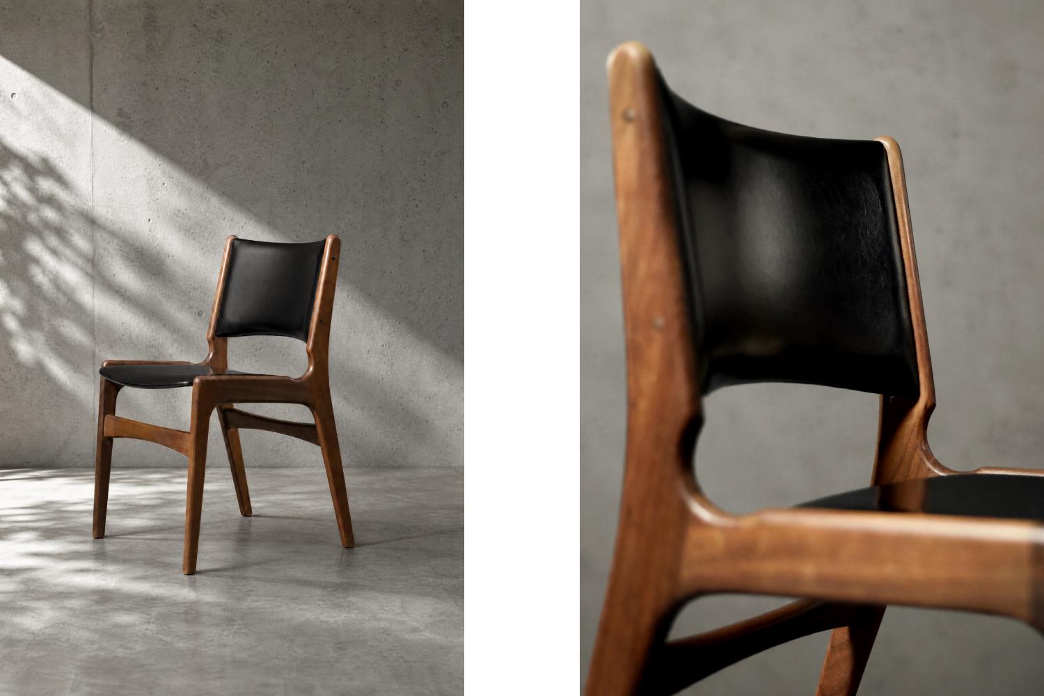 Vintage Danish Teak Armchair, Erik Buch Model 89, Mid-century