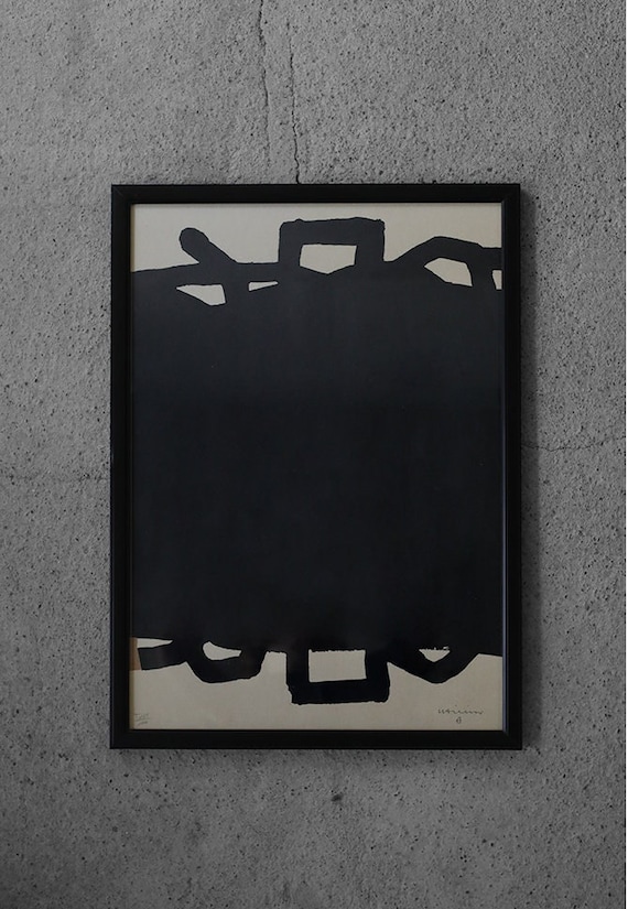 エドゥアルド・チリーダ、厚紙に描かれたオリジナルのヴィンテージ