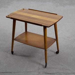 1960年代のIlse Möbel製ヴィンテージドイツ製6315サービングバートロリー