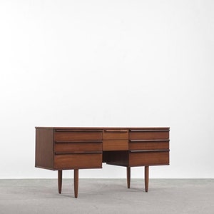Mid-Century Danish Teak Desk, 1960s