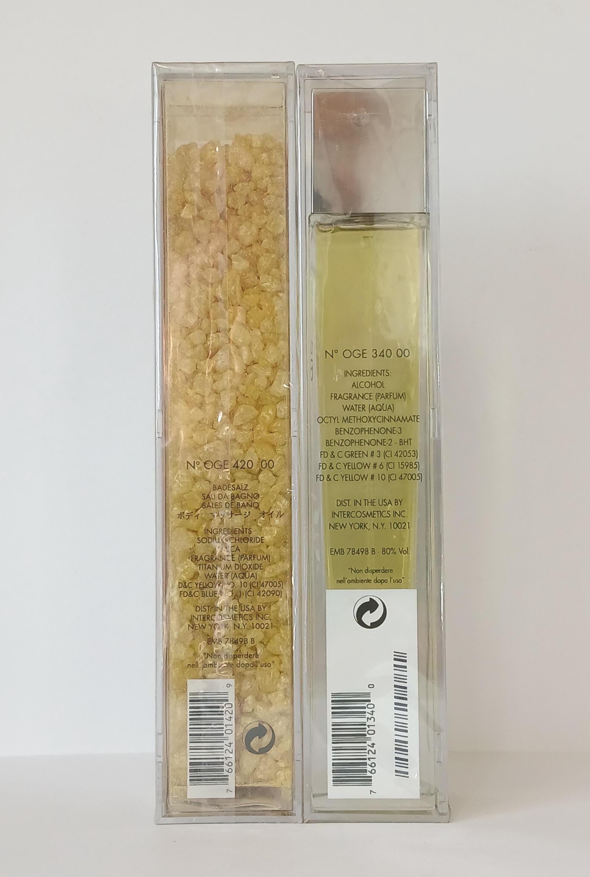 Gucci ENVY Eau De Toilette 100 Ml Edt & Bath Salts 250g OVP Foil