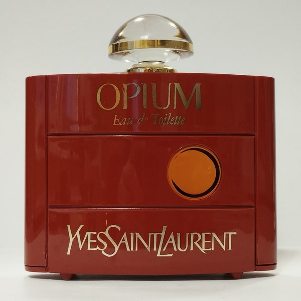 Yves Saint Laurent OPIUM Eau de Toilette Splash Flacone 120 ml EdT 4.2 FL.OZ. Ysl vintage