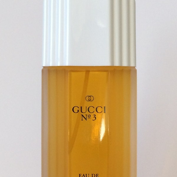 Gucci No 3 Eau de Toilette 120 ml EdT 4.0 fl.oz Vintage Raro