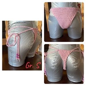 Thong in pink