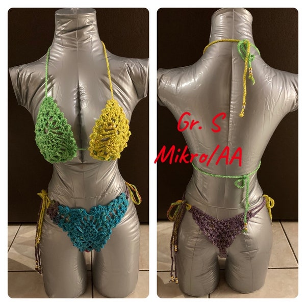 Pineapple Behavior Bikini Set in Neonfarben