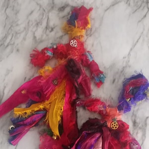 Rag Poppet/Spirit Doll/Altar Doll/Spell Doll/Witch Doll/Ancestor Altar Doll/Poppet/Rag Doll