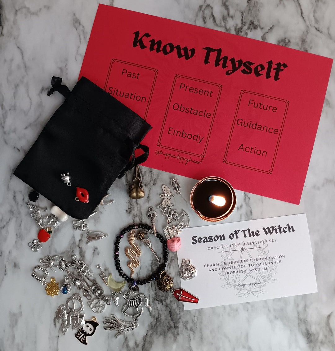 Season of the Witch Oracle Charm Set/ Charm Casting Set/charms for ...
