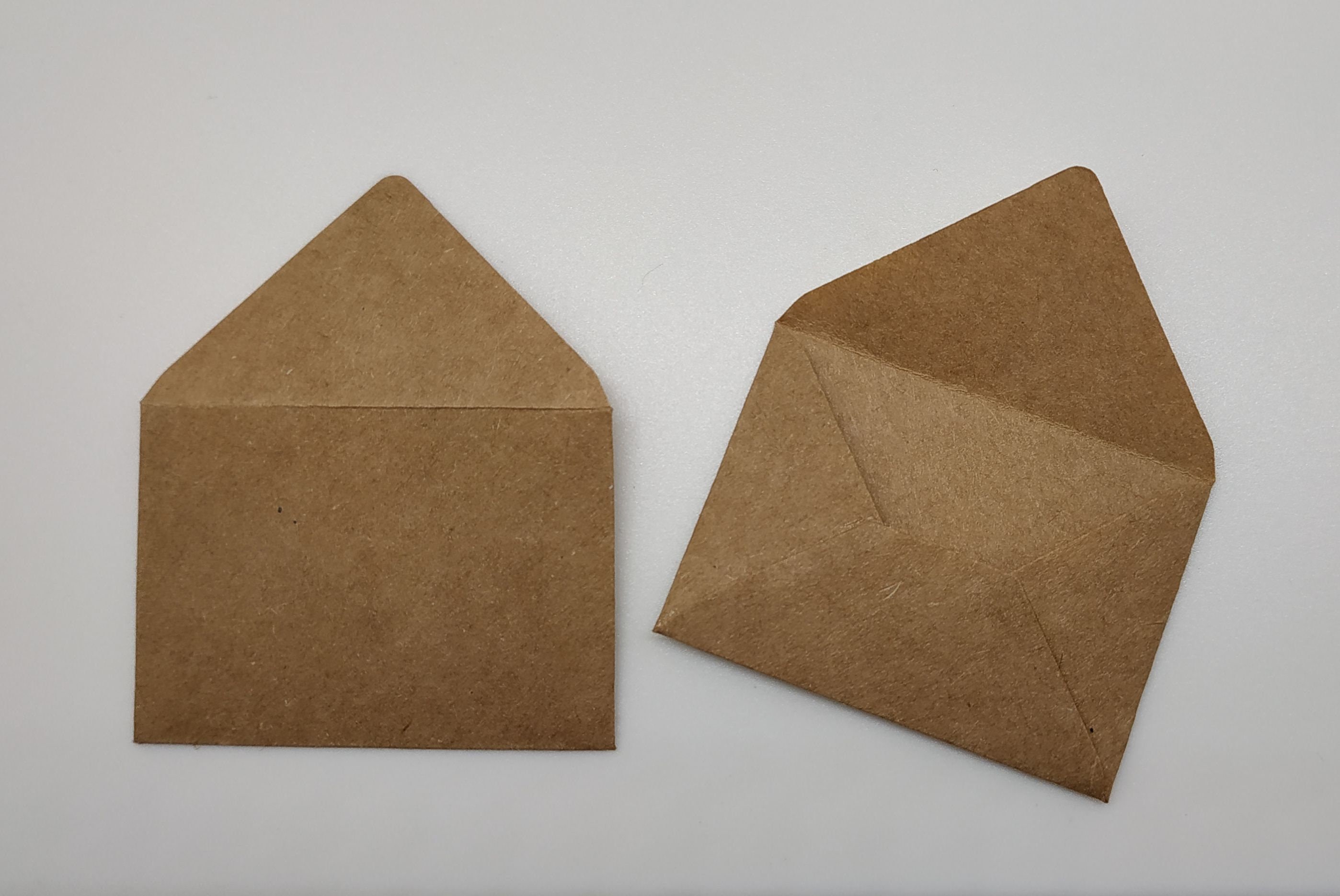 Cute Mini Kraft Envelopes Rectangle 10 to 500 Etsy
