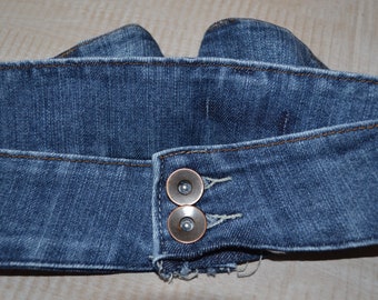 Jeans belt, Denim belt