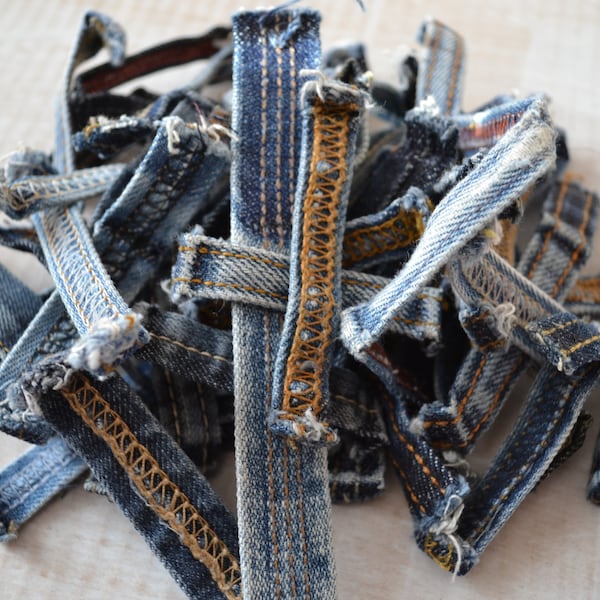 Denim Belt Loops Etsy