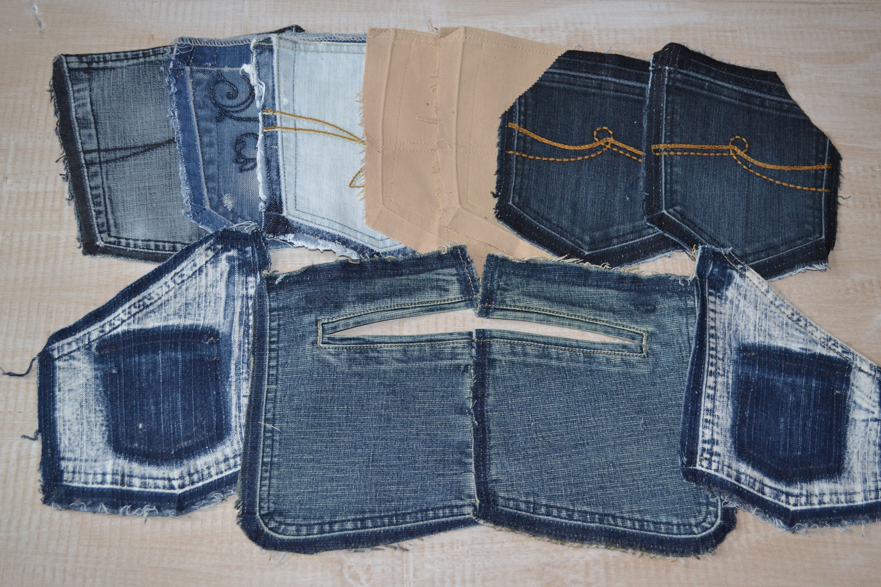 Watch Pocket Jeans Etsy