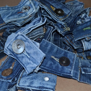 Knopen van gerecyclede jeans afbeelding 4