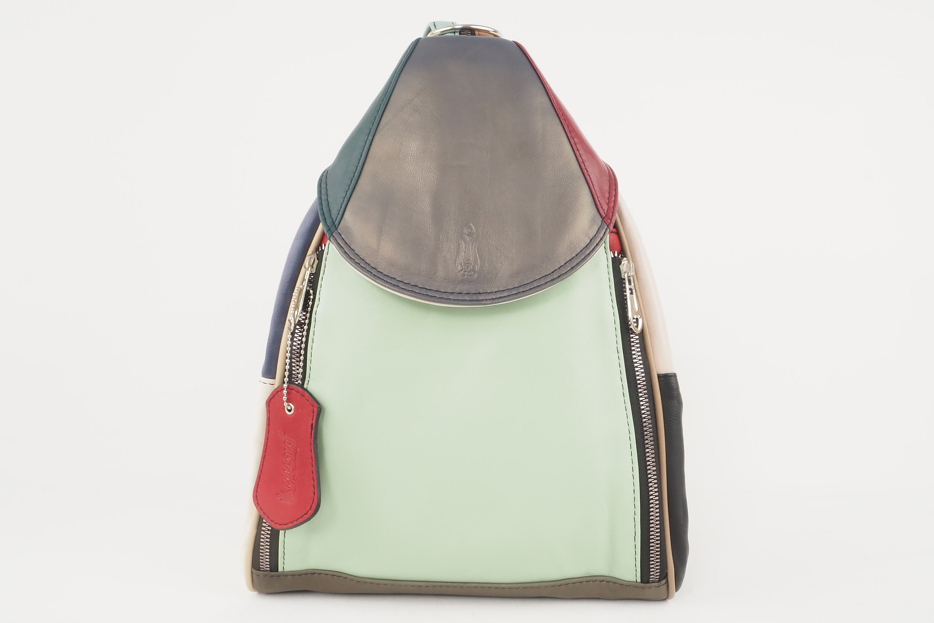 Turkish Genuine Leather Bag, ID BB31, Patchwork Lamb Leather
