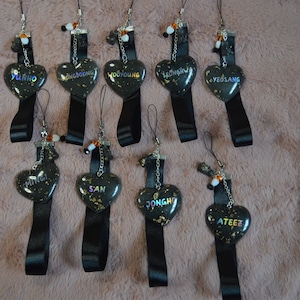 Kpop Ateez Resin Lightstick Charms