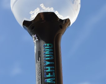 Kpop Small name Lightstick- ARMY BOMB Decal