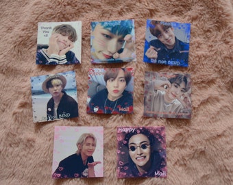 KPOP Ateez Purikura Stickers| kpop stickers| kpop stickers |mailing stickers |kpop trade