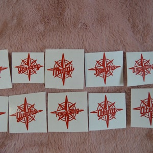 Kpop Ateez Vinyl Lightstick Decal