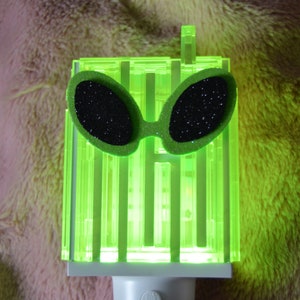 Kpop NCT Lightstick Deco Alien Gafas de sol - Espuma brillante
