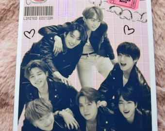 Kpop BTS Popteen Magazine Style print - 4X6 Inches