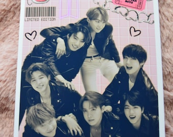 Kpop BTS Popteen Magazine Style print - 4X6 Inches