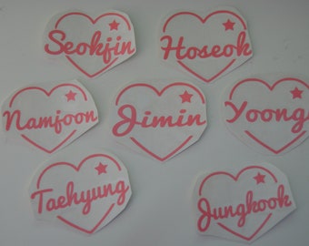 Kpop Herz Leuchtstab - ARMY BOMB Sticker
