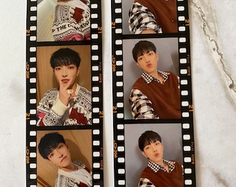 Kpop Ateez Member Photo Strips