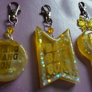 Kpop BTS Bang Bang Con Resin Shaker Charm Schlüsselanhänger B-GRADE