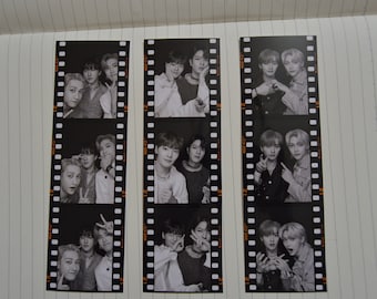 KPOP Stray Kids SKZ Member Photo Film Strips