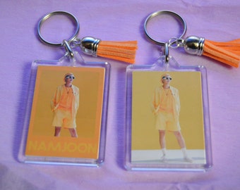 Kpop BTS Namjoon Keyring |Yellow|