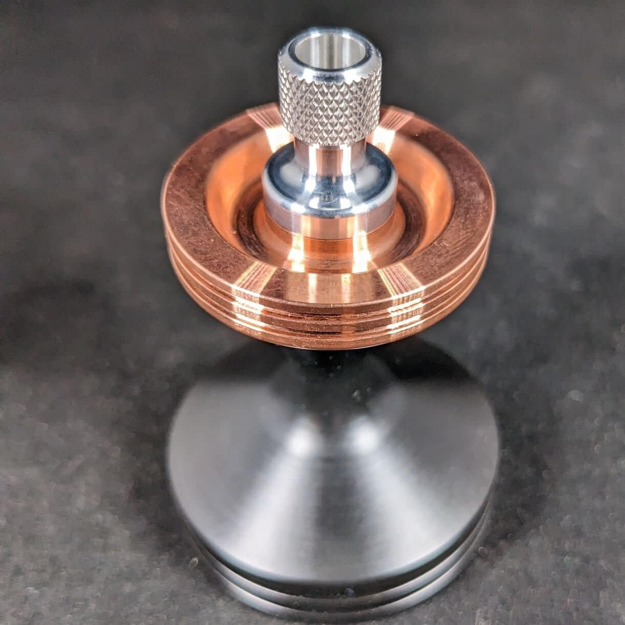 Copper Precision Spinning Top the Cataract Etsy