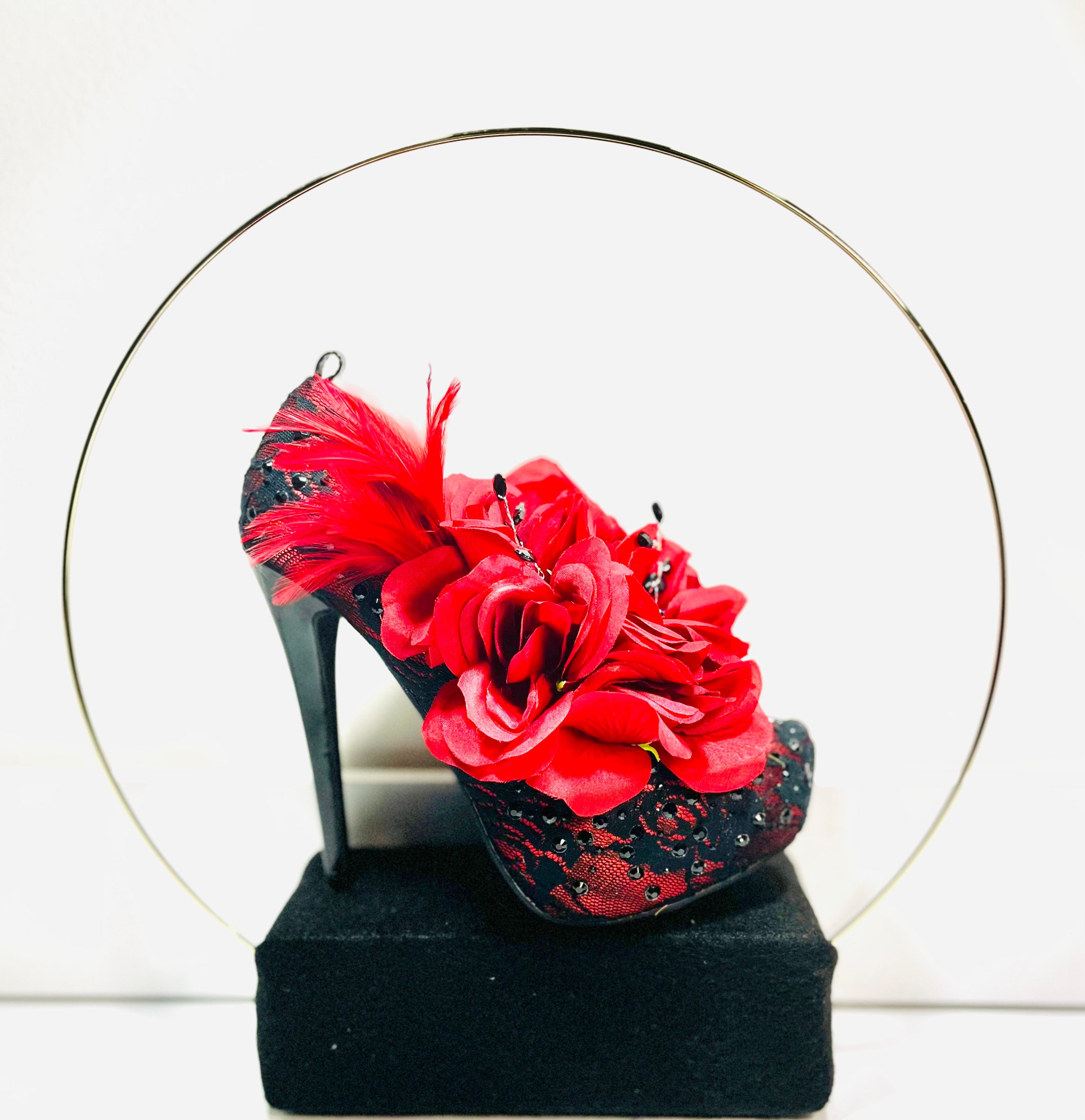 red rose heels